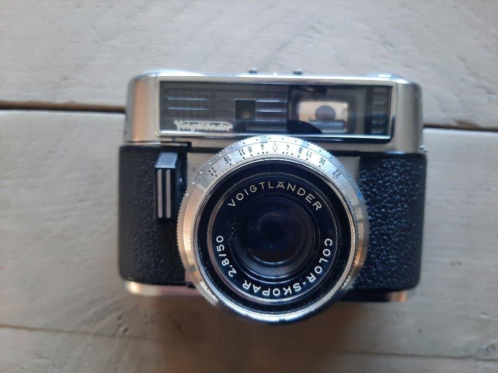 Voigtländer Vitomatic IIB in goede staat, Ophalen of Verzenden, Gebruikt, Compact, Overige Merken