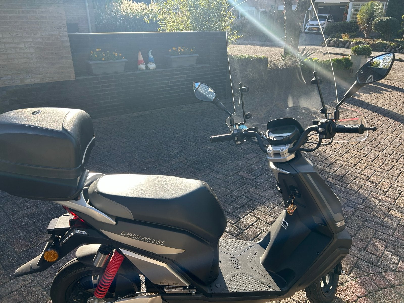 Elektrische scooter - E-NERGY EXCLUSIVE -  219 KM GEREDEN, Ophalen, Zo goed als nieuw, Maximaal 25 km/u, Elektrisch
