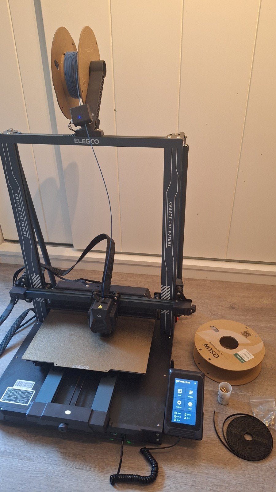 Elegoo Neptune 4 Plus – Compleet, direct klaar voor gebruik, Computers en Software, 3D Printers, Gebruikt, Filament, Ingebouwde Wi-Fi