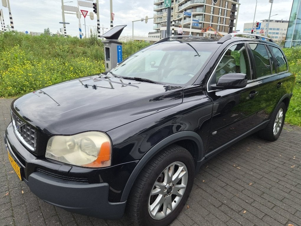 Volvo XC90 2.9 T6 Geartronic 2005 Zwart, Auto's, 7 stoelen, Vierwielaandrijving, 129 €/maand, SUV of Terreinwagen