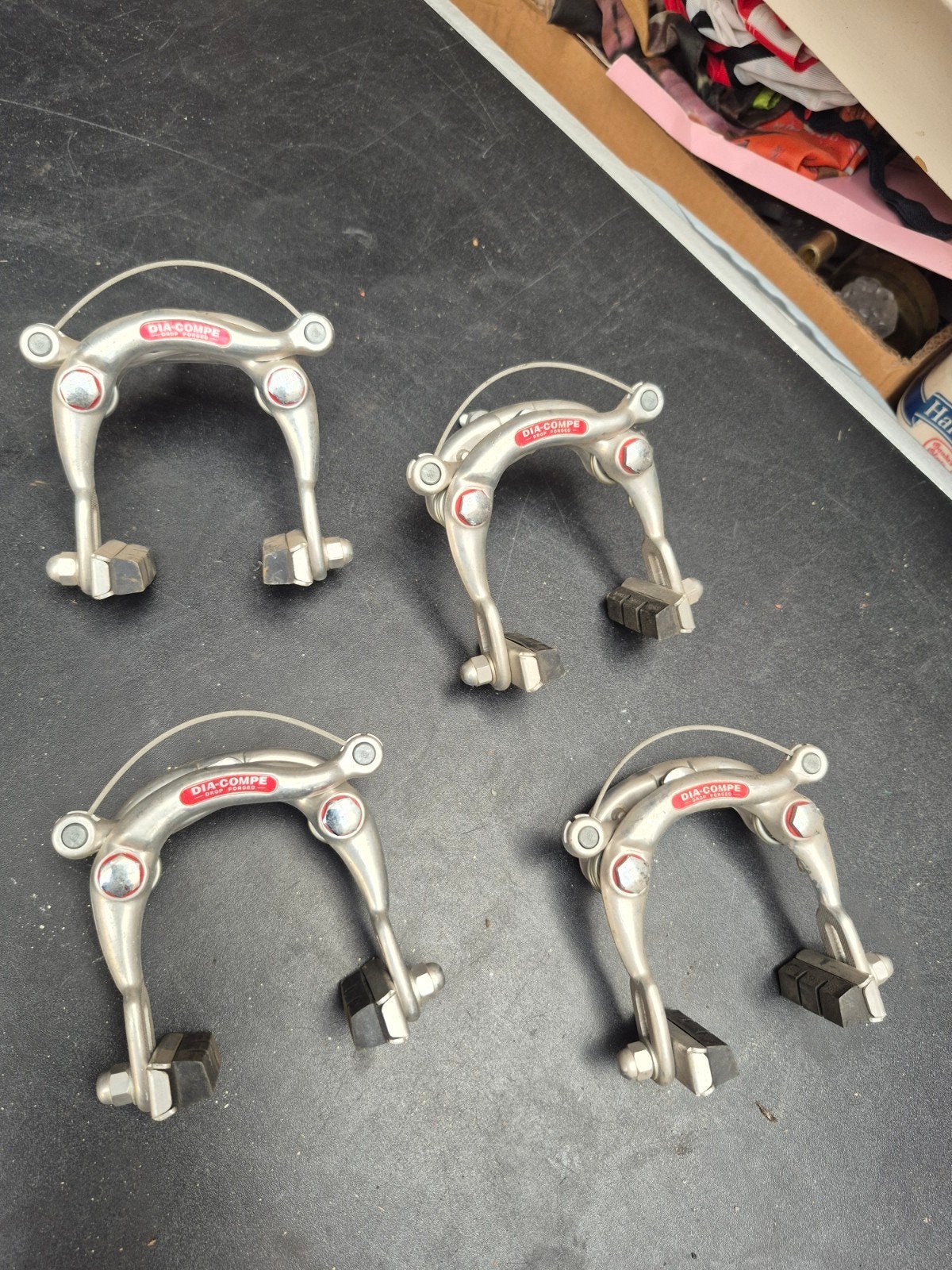 Shimano diacompe remmen New old stock nos, Ophalen of Verzenden, Nieuw, Staal