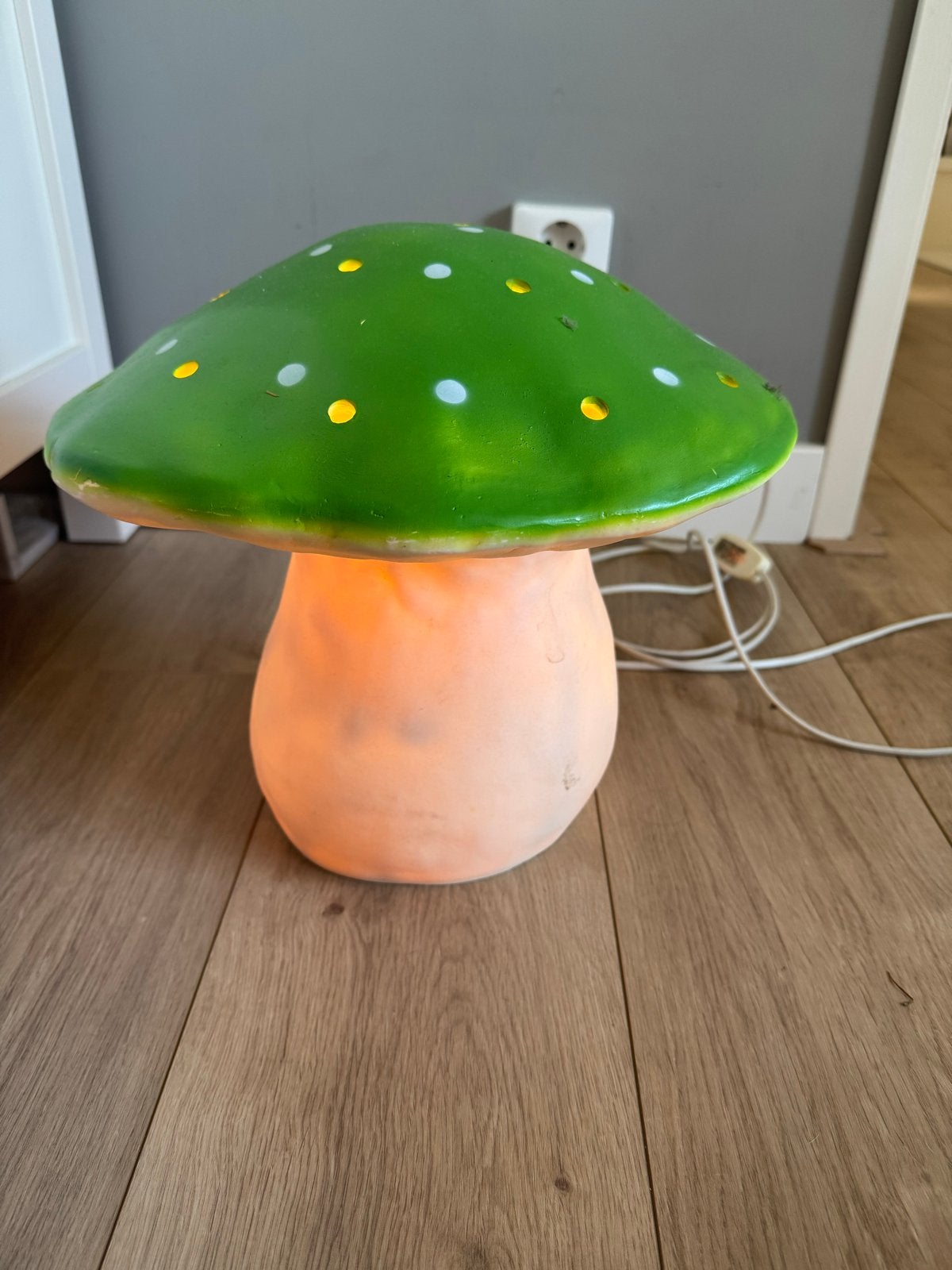 Heico vliegenzwam lamp, Ophalen of Verzenden, Gebruikt, Lamp