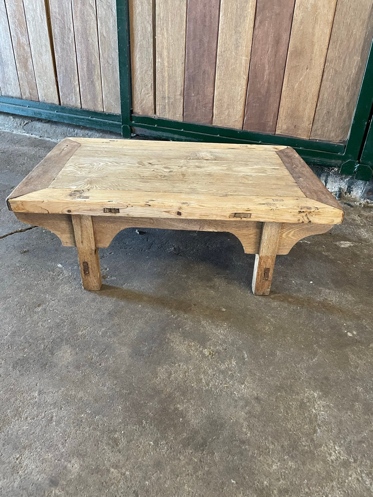Unieke Chinese salontafel van gerecycled hout, Ophalen