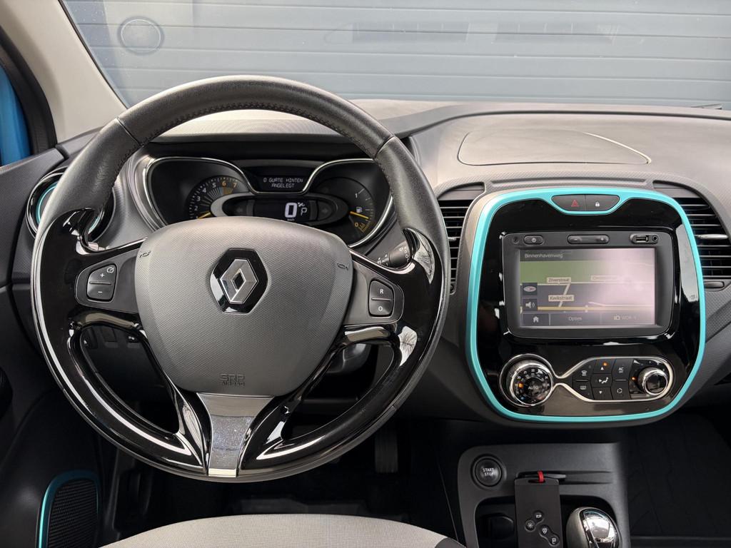 Renault Captur 1.2 TCe Helly Hansen 1e EigenaarAutomaat,Keyl, Auto's, Euro 5, Stof, 4 cilinders, Blauw