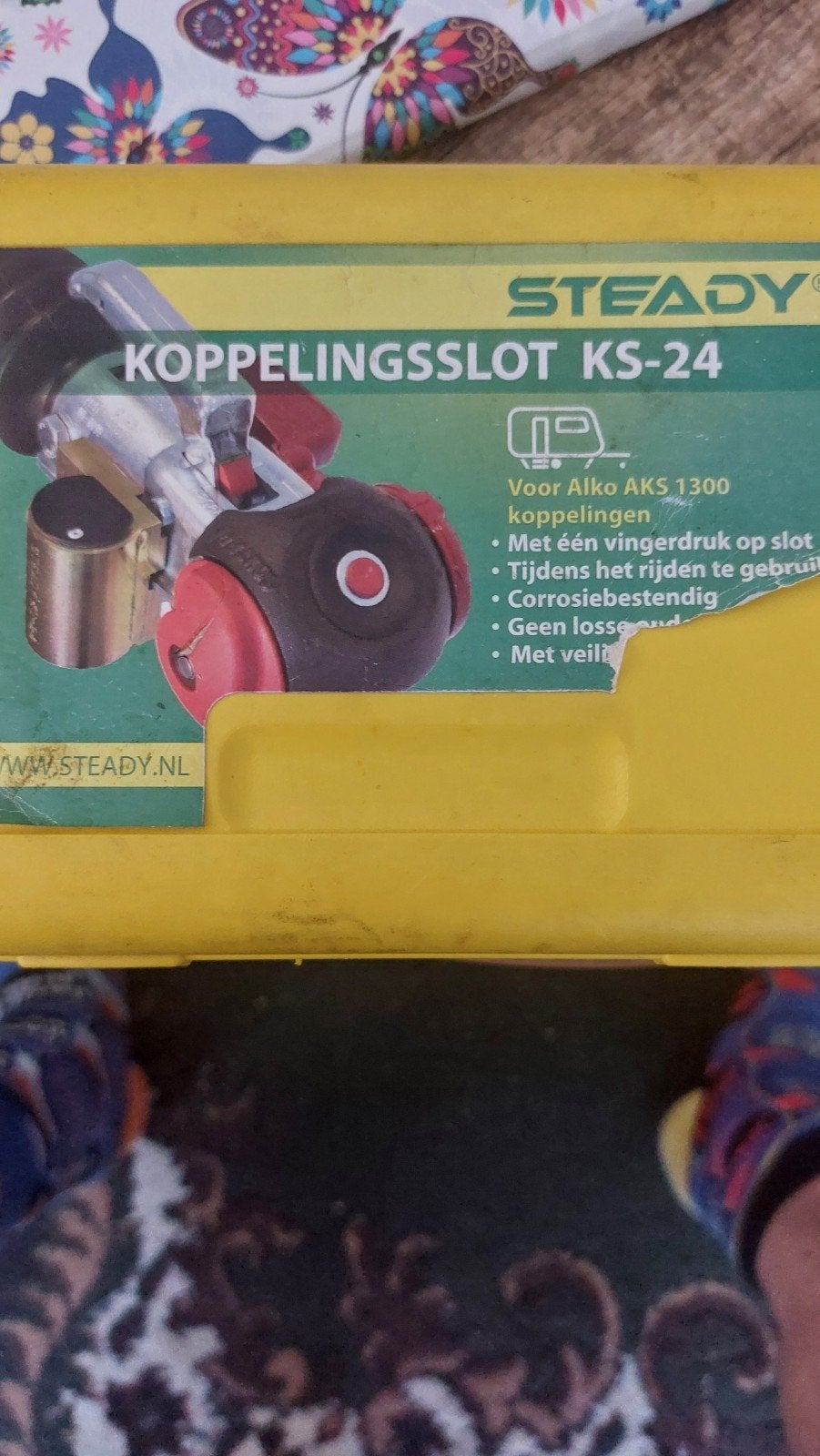 Steady Koppelingsslot KS-24 - Zo goed als nieuw, Ophalen, Zo goed als nieuw
