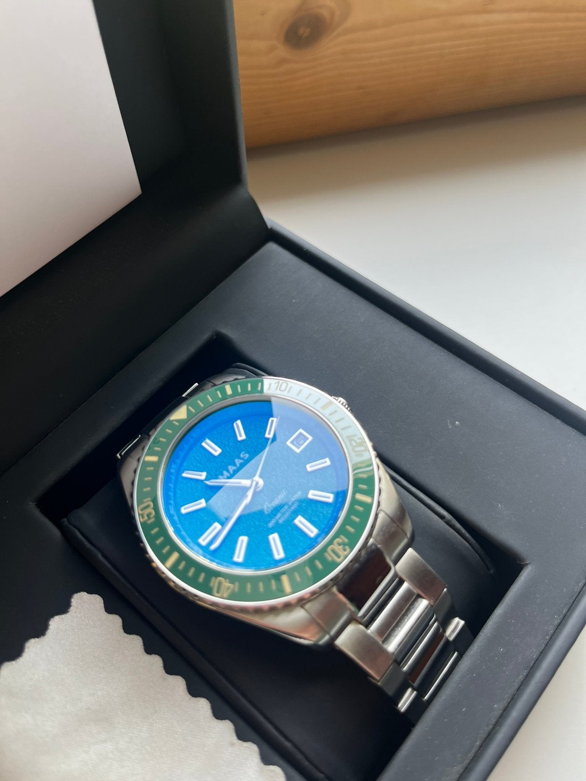 Heren Horloge, Sieraden, Tassen en Uiterlijk, Horloges | Heren, Overige merken, Staal, Polshorloge, Ophalen of Verzenden