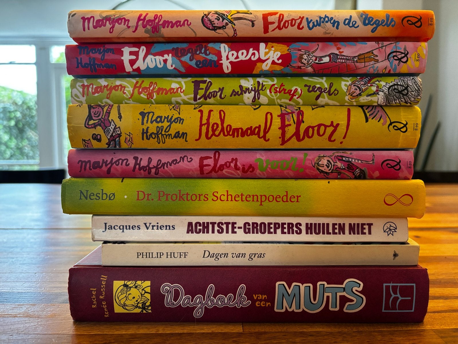 Kinderboeken: Floor, Dr. Proktors, Achtste-Groepers, Dagboek, Boeken, Ophalen of Verzenden, Gelezen, Fictie