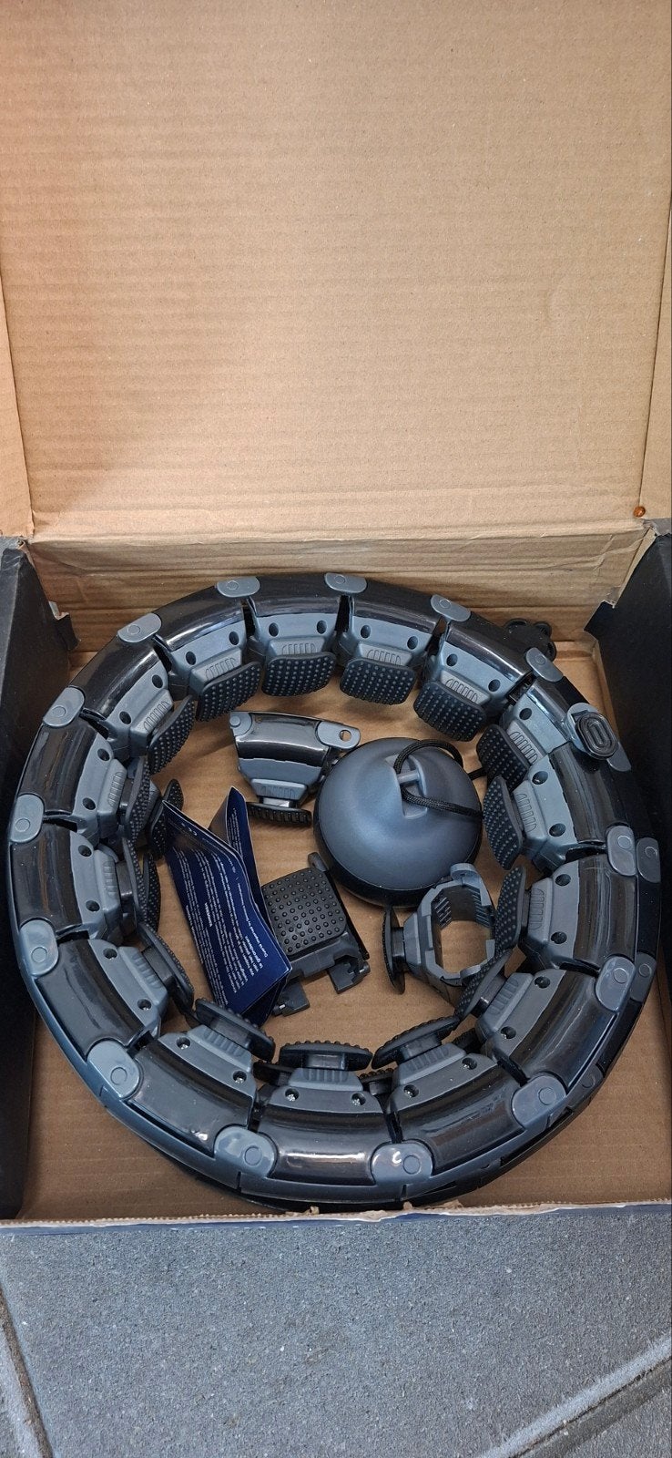 Duerté Smart Hula Hoop XXL Model - Fitness Hoelahoep, Ophalen, Met gewicht, Zo goed als nieuw, Fitness hoelahoep