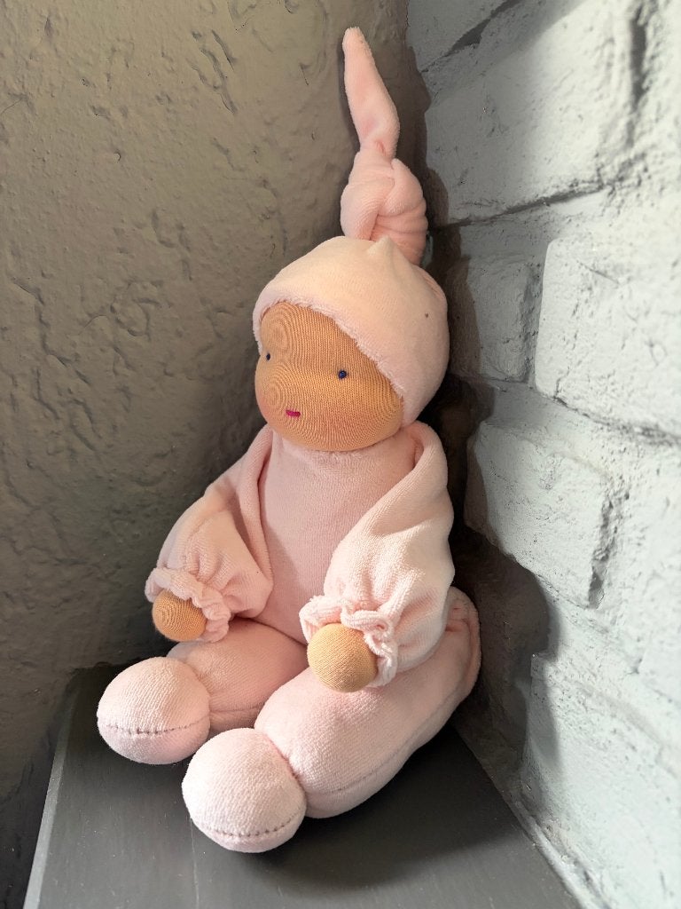 Zonnekind Knuffelpop 4 / 30cm / Antroposofische pop, Verzenden, Nieuw, Overige typen