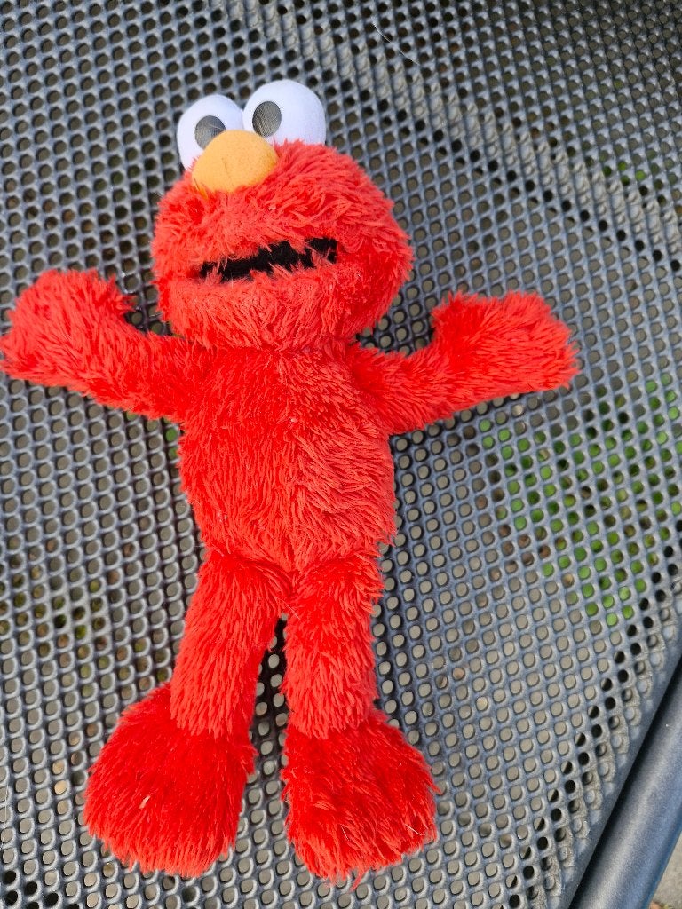 Elmo knuffel, Ophalen of Verzenden, Zo goed als nieuw, Overige typen