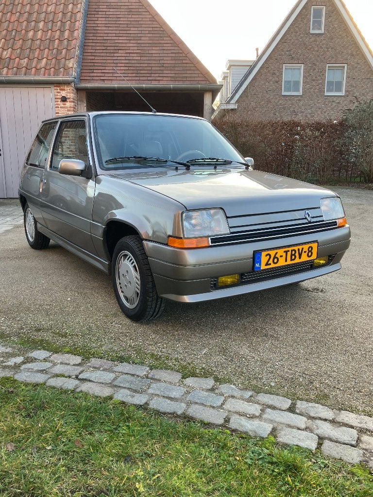 Renault 5 Baccara in unieke staat met slechts 49.277 km, Auto's, Beige, Overige kleuren, Elektrische ramen, Leder