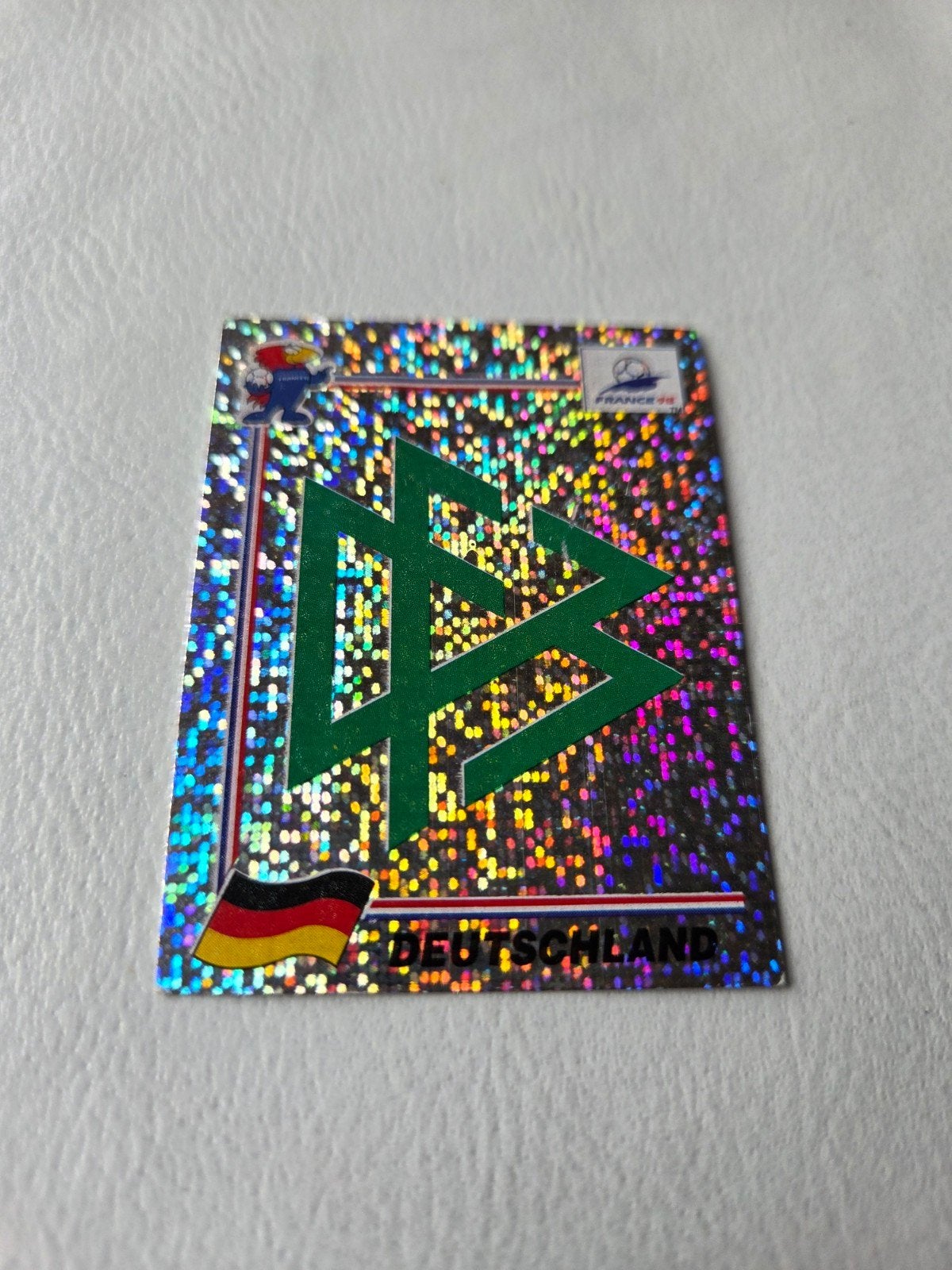 Panini WK 98, Ophalen of Verzenden, Zo goed als nieuw, Sticker