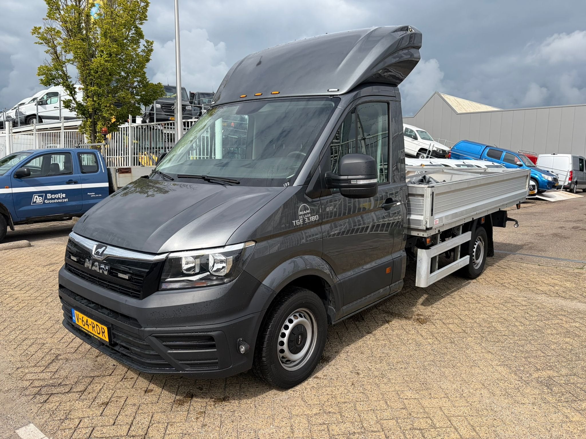 MAN TGE 35-180 Openlaadbak Automaat Airco Cruisecontrol Trek, Automaat, Gebruikt, Euro 6, 4 cilinders