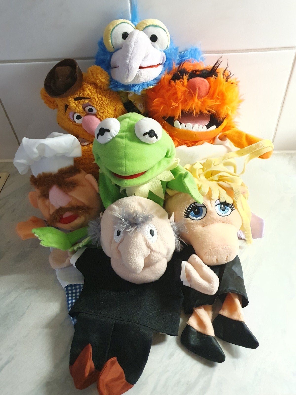 muppets handpoppen  7 verschillende, Verzamelen, Ophalen of Verzenden, Zo goed als nieuw