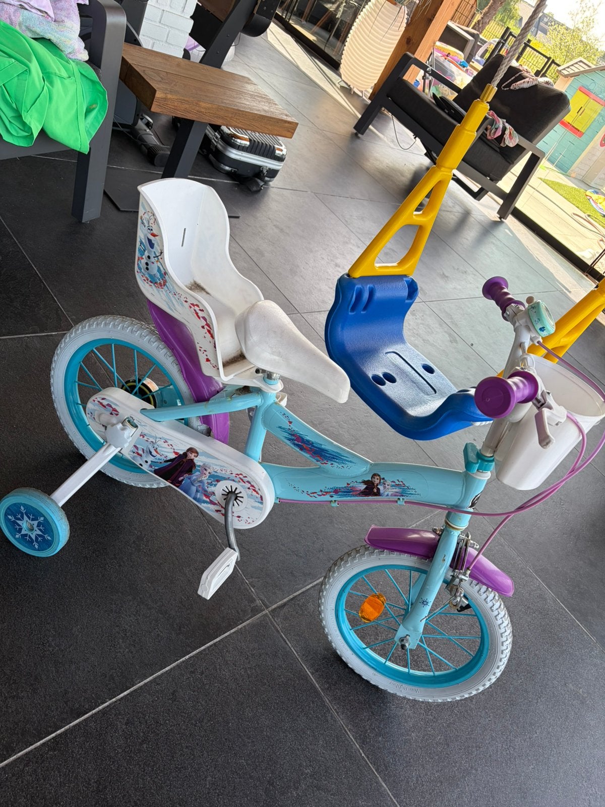 Frozen fiets, Ophalen, Gebruikt, Schijfrem, Verstelbare zitting