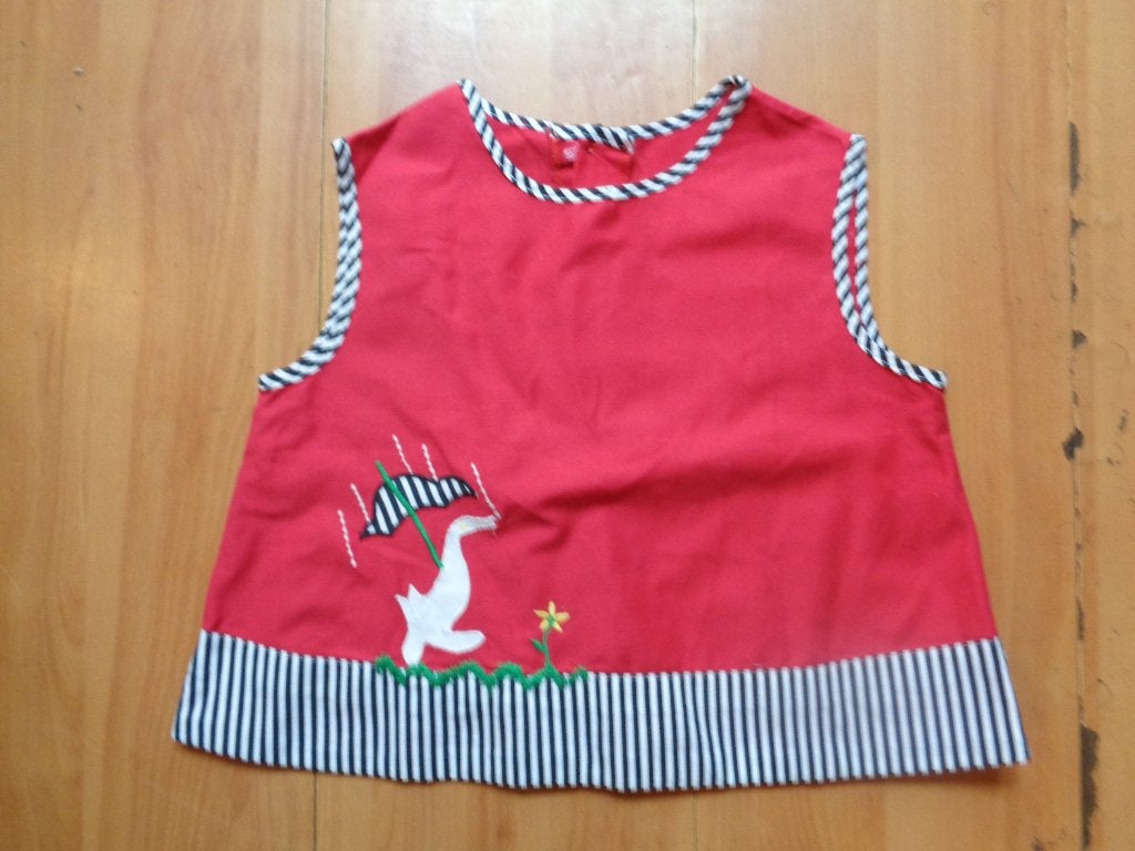 Vintage kinder kleding jurkje, Ophalen of Verzenden, Nieuw, Meisje, Jurk of Rok
