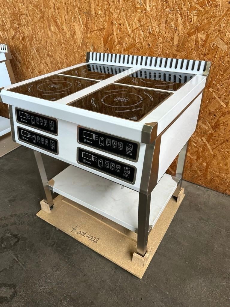 Professionele inductiekookplaat 4 zones 14kW horeca, Ophalen of Verzenden, Nieuw in verpakking, Fornuis, Frituur en Grillen