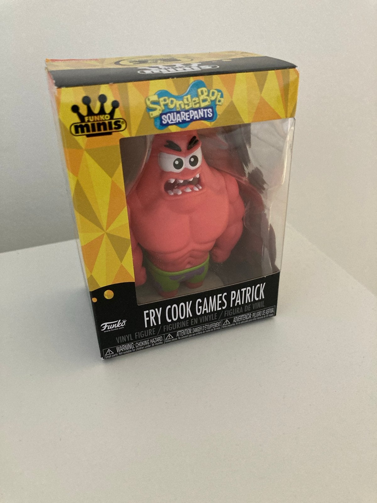 Funko Minis Spongebob Squarepants Fry Cook Games Patrick, Ophalen, Nieuw