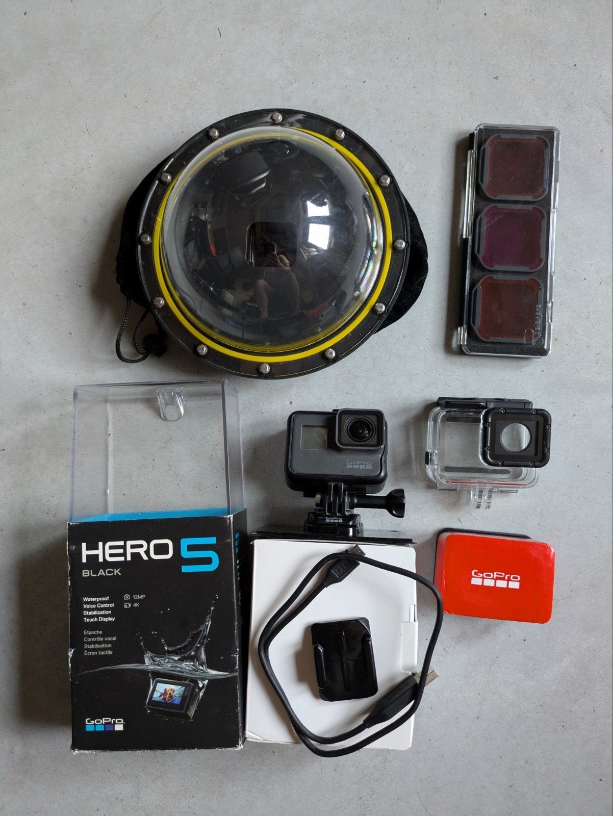 Go Pro hero 5, Ophalen, GoPro