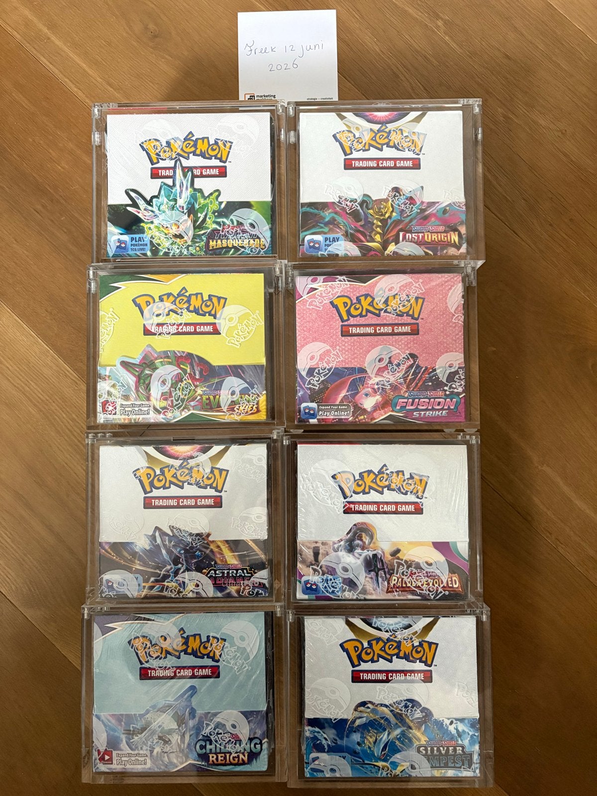 Pokémon Boosterboxen: Diverse Sets - Nieuw en Geseald, Ophalen of Verzenden, Nieuw, Boosterbox