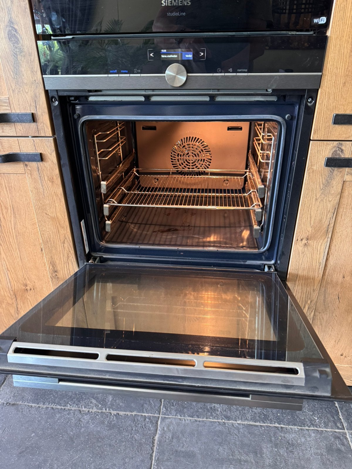 Siemens studioline oven, Witgoed en Apparatuur, Ovens, Ophalen, Hete lucht, Siemens, Inbouw