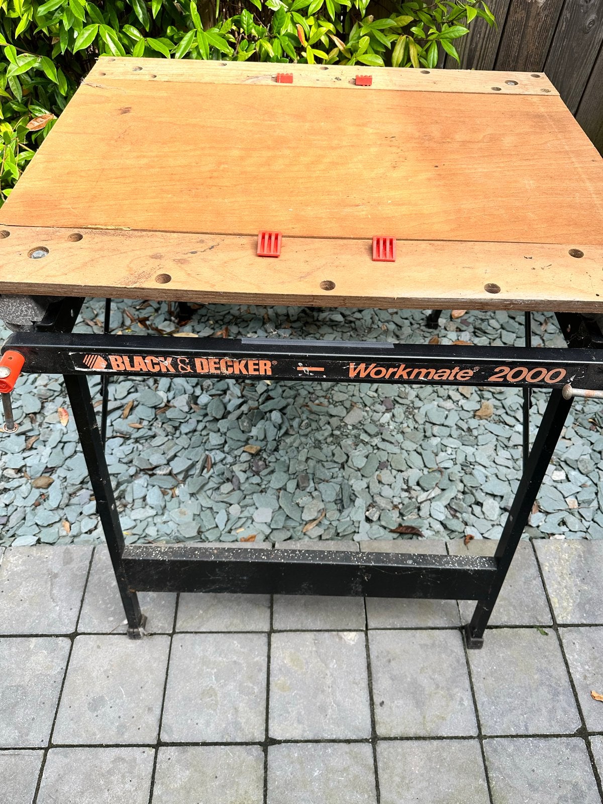 Black & Decker Workmate 2000 Werkbank, Ophalen, Gebruikt, 70 tot 120 cm, Bankschroef