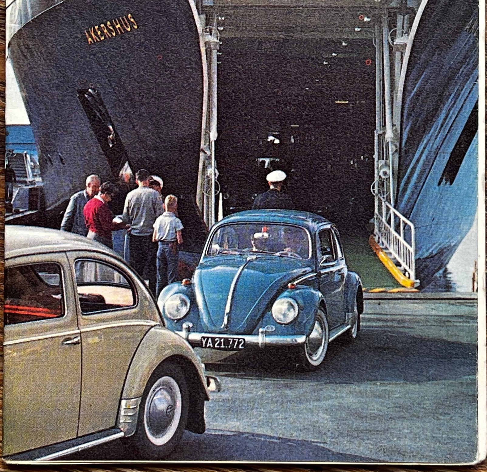 folder veerboot DFDS ‘60 Noorwegen VW kever Volvo Amazone, Ophalen, Overige typen