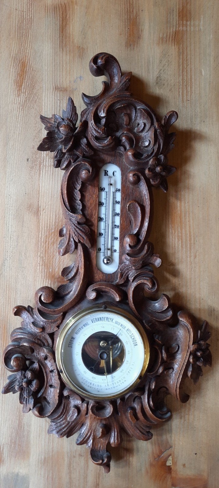 antieke Barometer, Ophalen of Verzenden