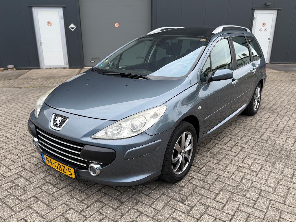 Peugeot 307 SW 2.0-16V Premium | Pano | Airco | Cruise | NAP, Auto's, Stof, 4 cilinders, 7 stoelen, Origineel Nederlands