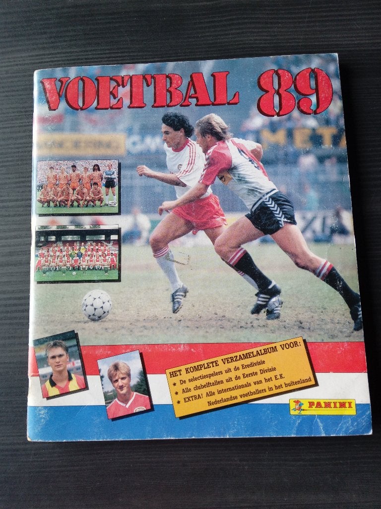 Compleet Panini Voetbal 1989 sticker verzamelalbum, Ophalen of Verzenden, Gebruikt, PSV, Poster, Plaatje of Sticker