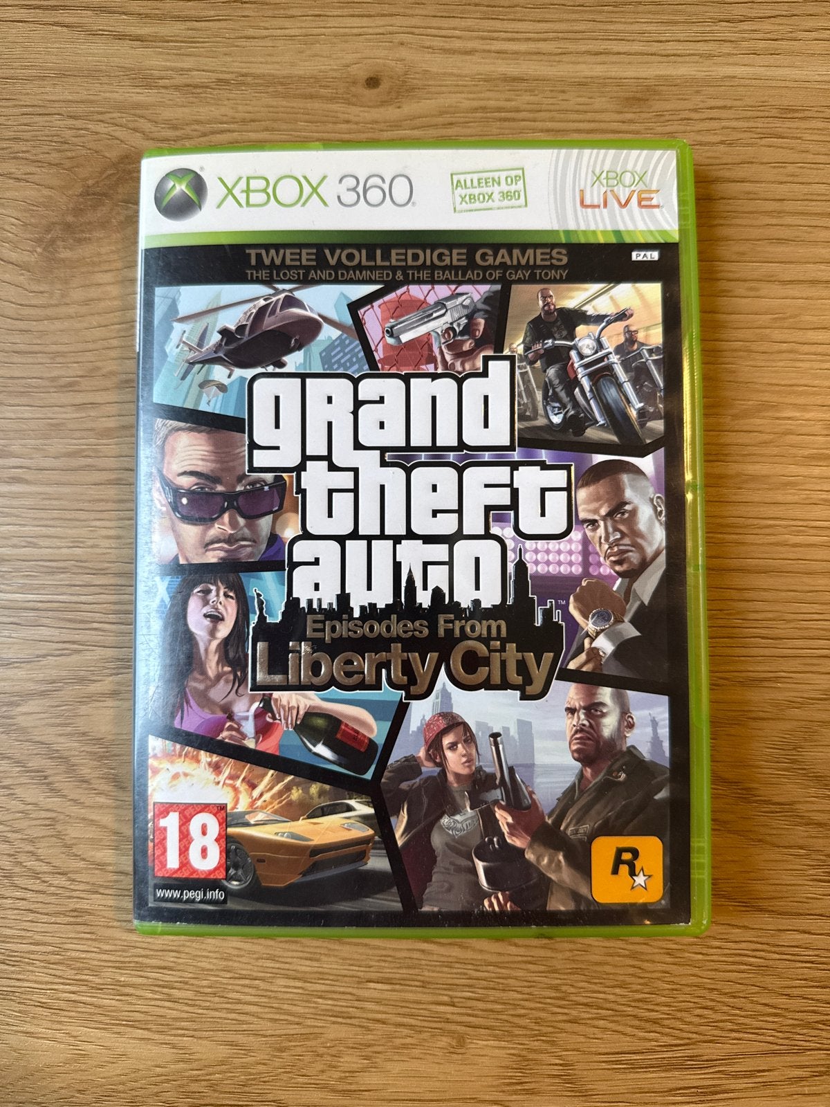 GTA: Episodes from Liberty City - Xbox 360, Avontuur en Actie, Gebruikt, Vanaf 18 jaar, Verzenden