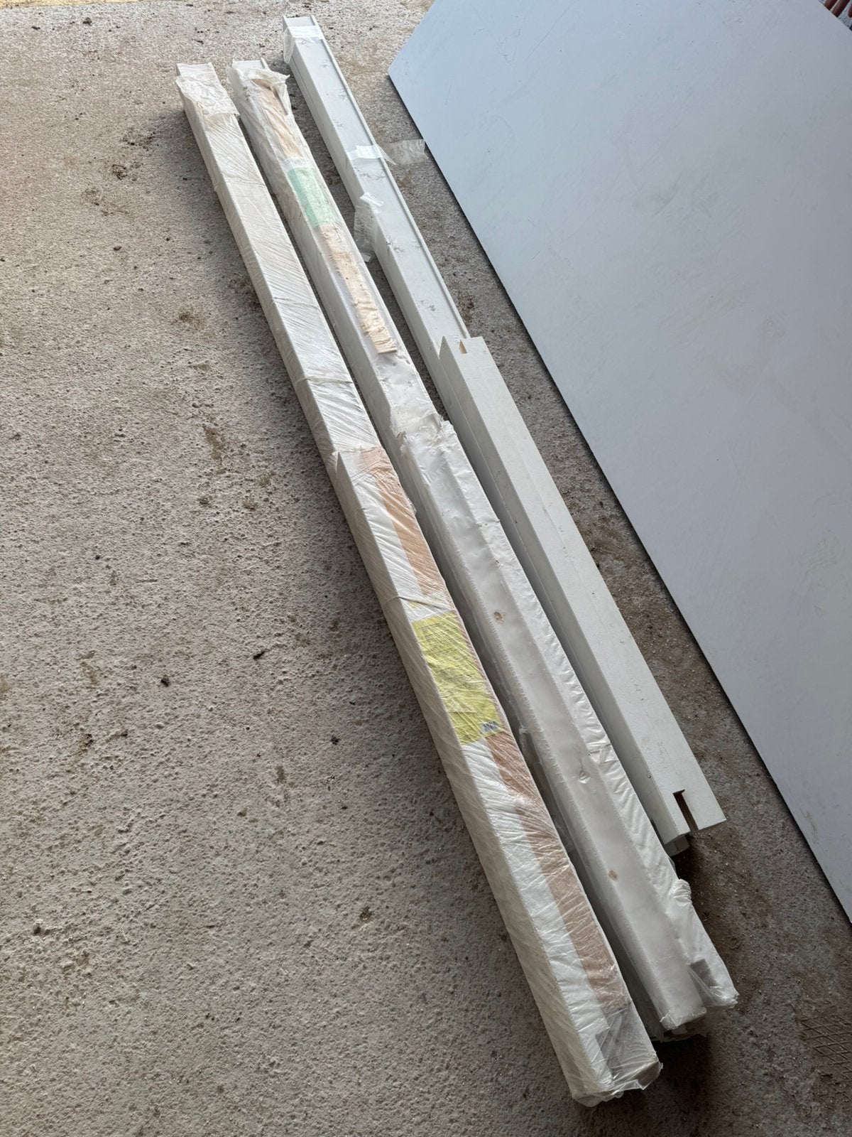 Nieuw: 2x Binnendeurkozijn gegrond stomp 56x90mm 45€/stuk, Deurkozijn, Nieuw, Hout, Ophalen