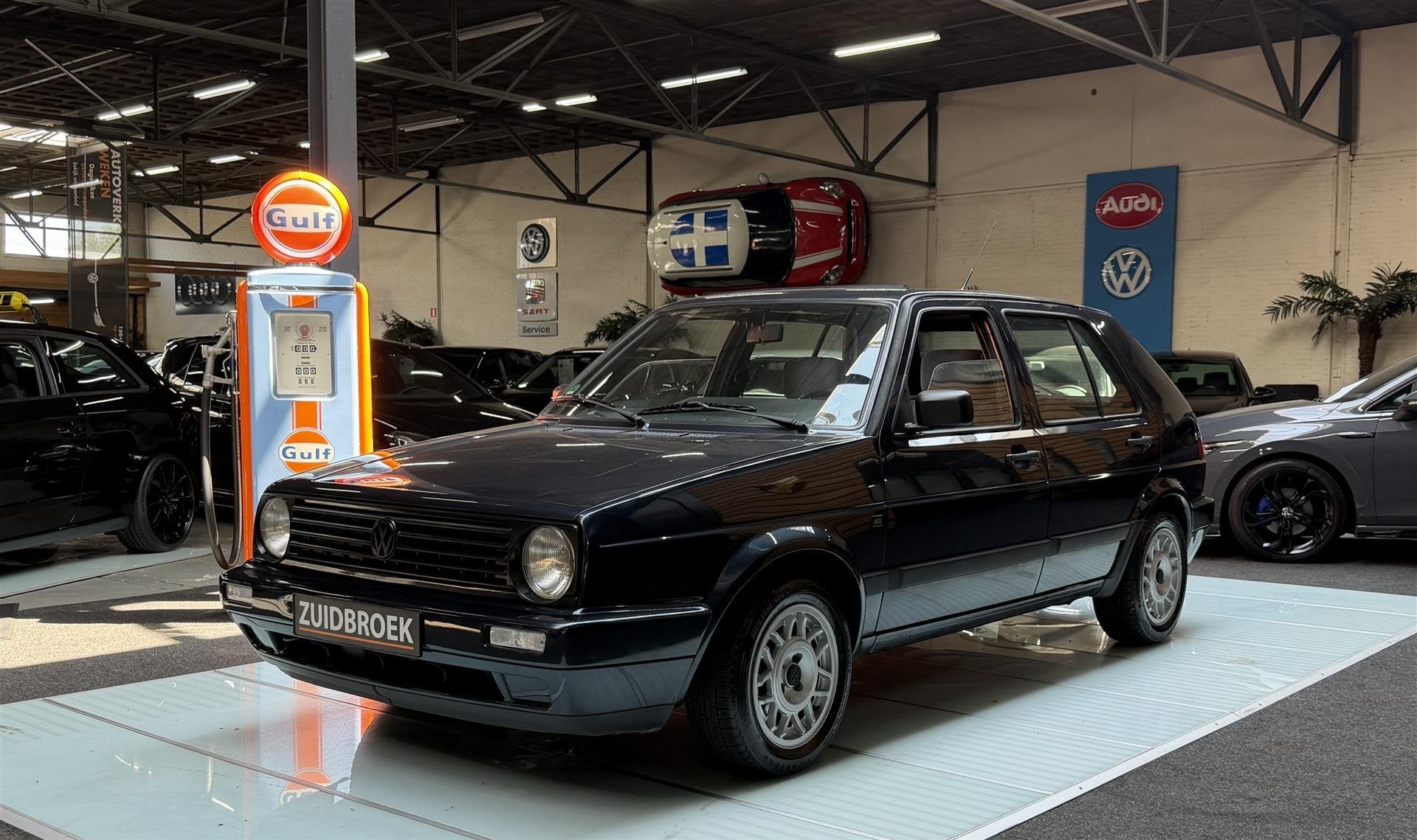 Volkswagen Golf 1.6 GL Dak | Uniek | 5-Drs | Nette Auto, Auto's, Volkswagen, Zwart, Bedrijf, Elektrische ramen