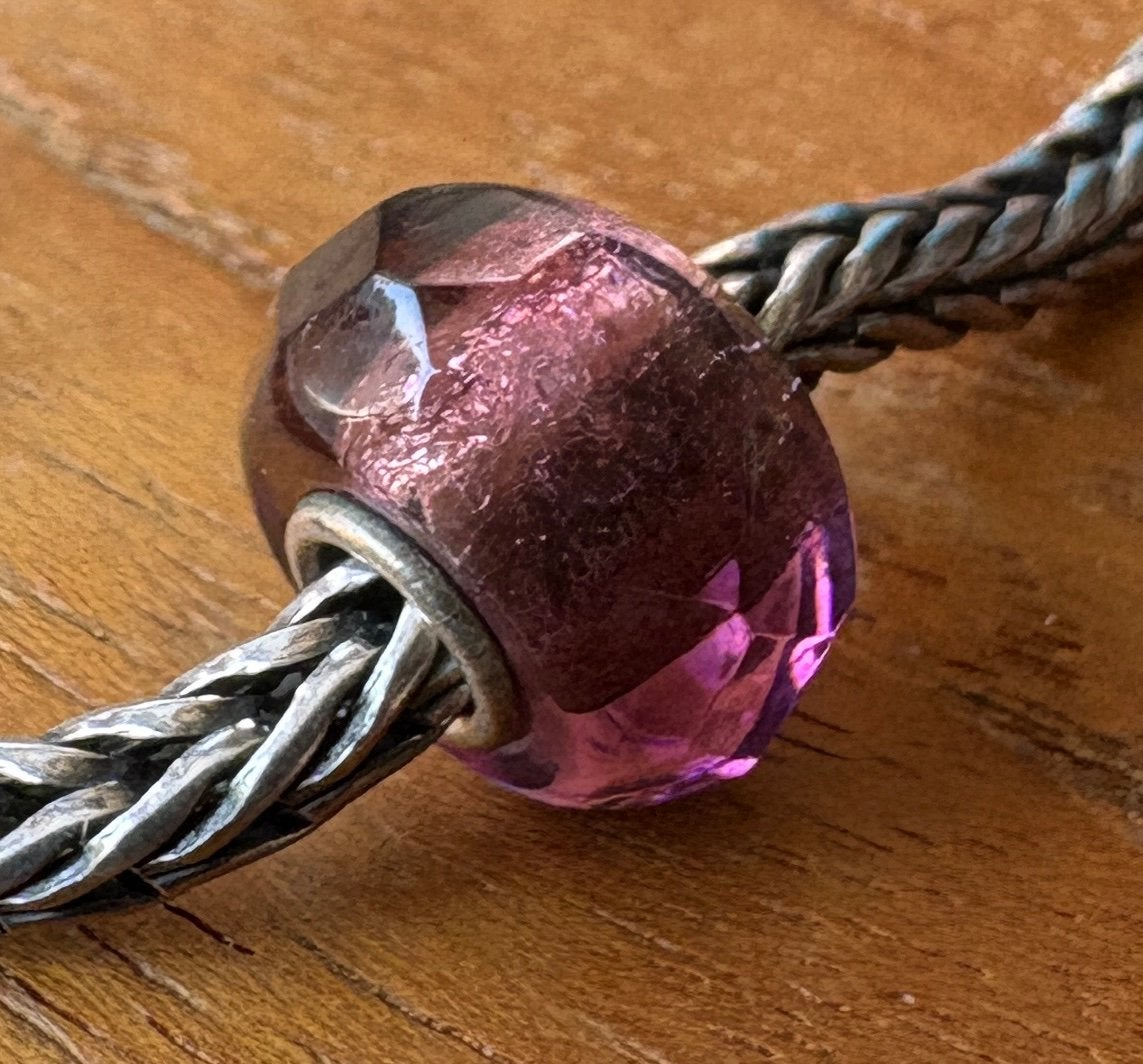 Trollbeads Lila Prisma NIEUW, Verzenden, Nieuw, Glas of Kristal, Trollbeads