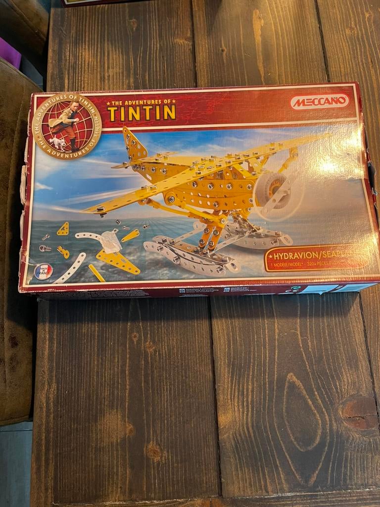 Meccano tintin watervliegtuig nieuw, Ophalen of Verzenden, Nieuw