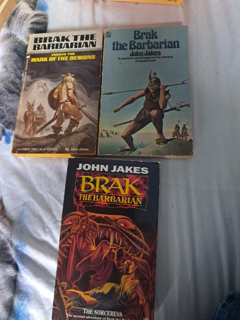 Brak the barbarian pockets, Boeken, Ophalen, Gelezen, John Jakes