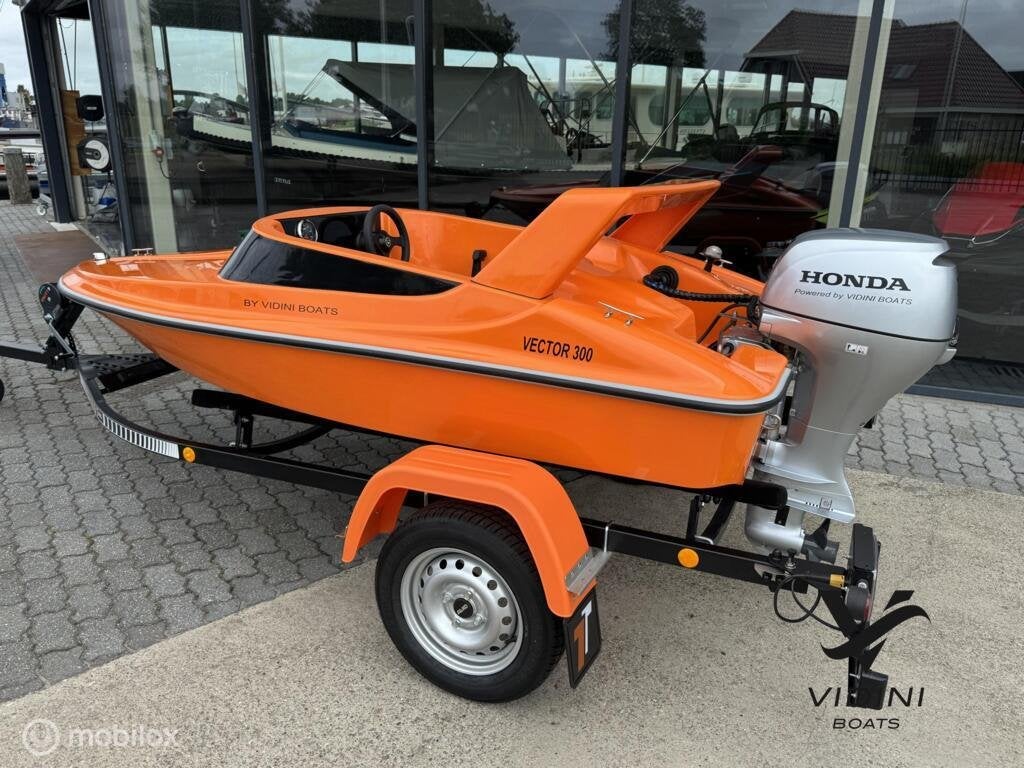 Nieuwe Vector 300 met Honda 15pk model Beekman Sprinter, Watersport en Boten, Nieuw, Buitenboordmotor, Benzine