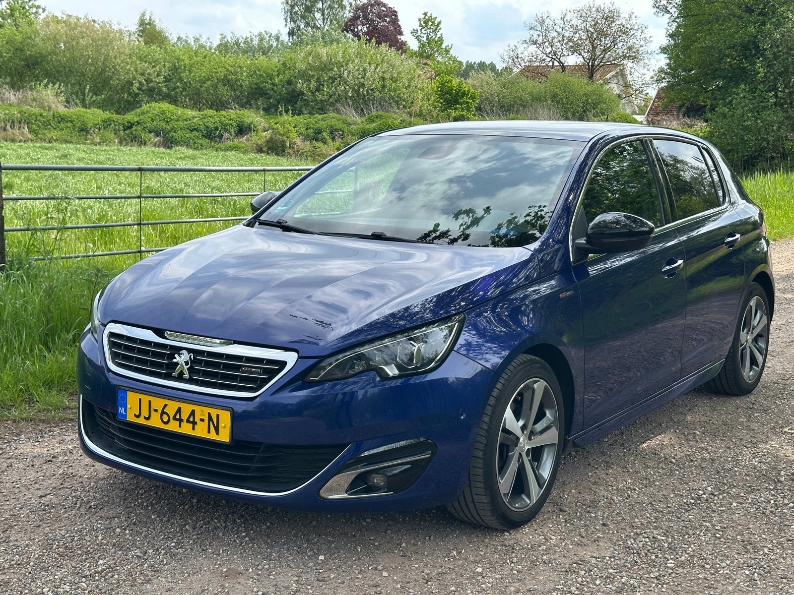 Peugeot 308 1.2E-THP 96/130 5-D 2016 Blauw, Auto's, Voorwielaandrijving, Blauw, 49 €/maand, Origineel Nederlands
