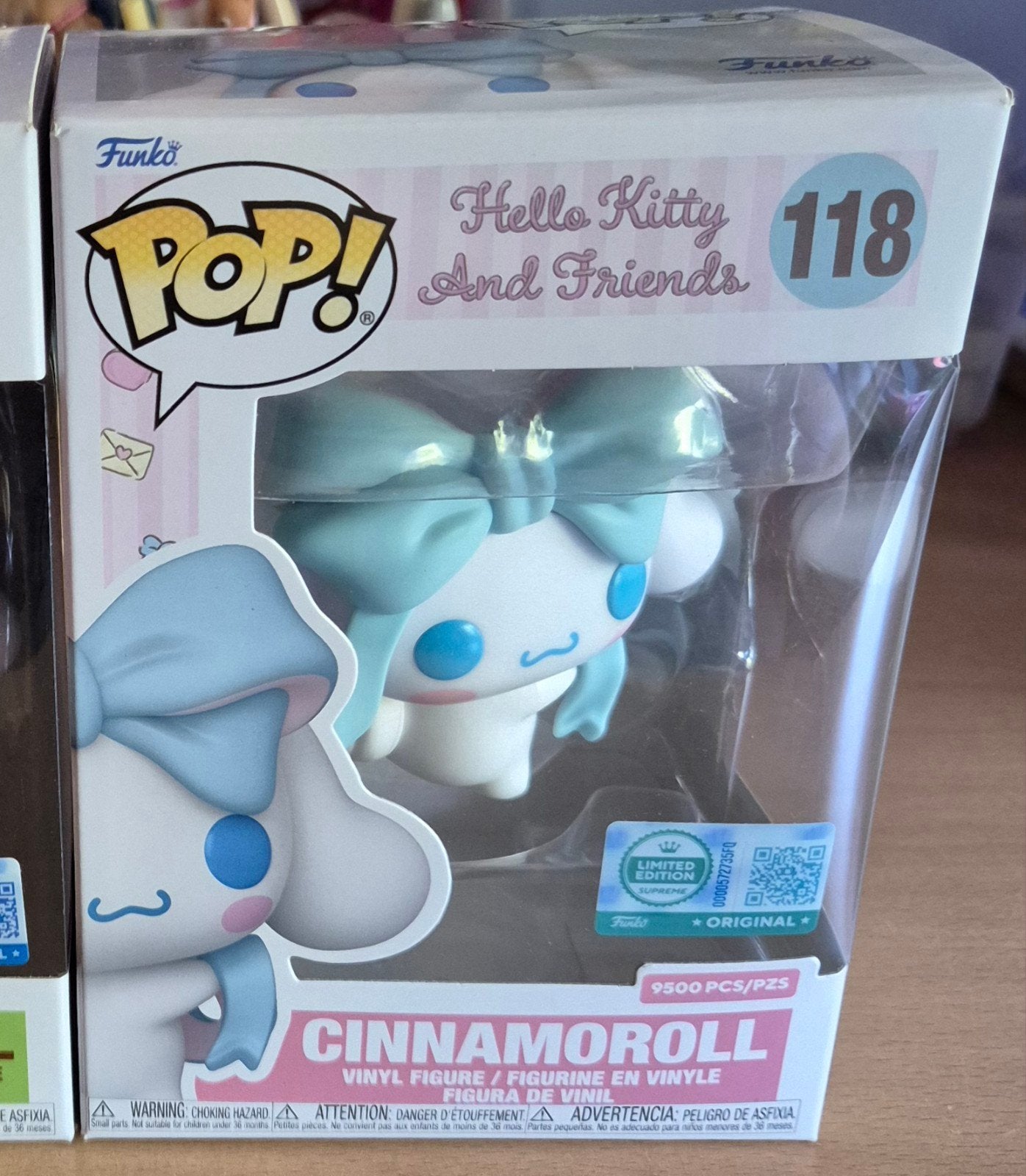 Funko pop! sanrio cinnamoroll #118 limited edition!, Ophalen of Verzenden, Nieuw