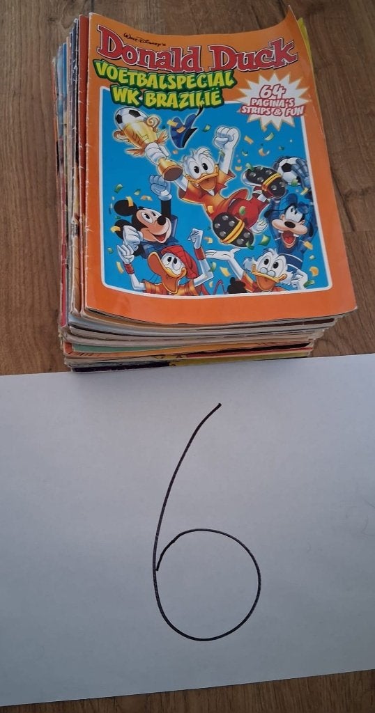 Foto 5 van Grote verzameling Donald Duck stripboeken(90–2023)450 stuks