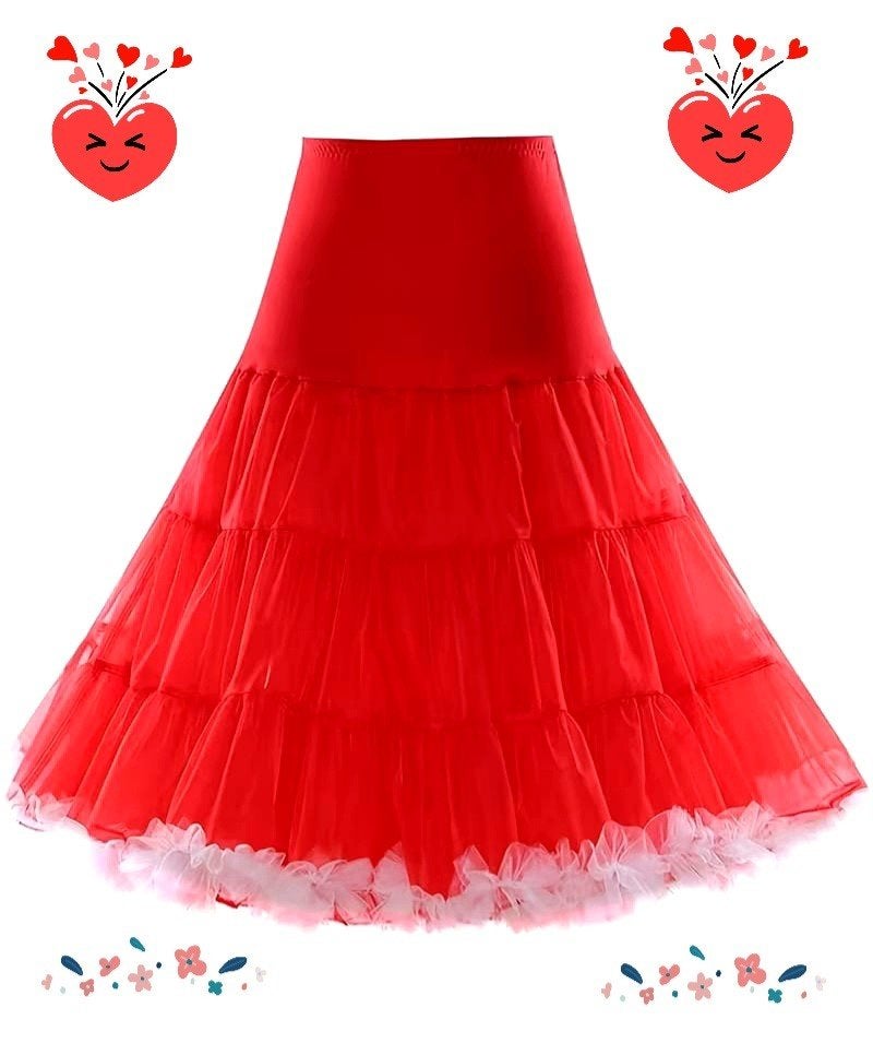 Rockabilly petticoat nieuw, Overige typen, Verzenden, Maat 42/44 (L), Nieuw