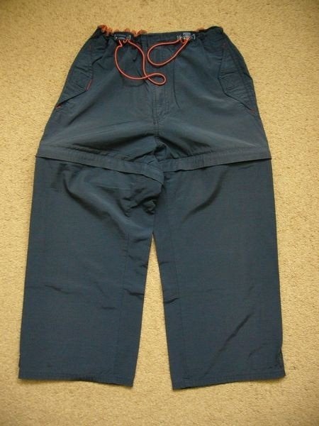 Periscope blauwe outdoor capri tevens short maat M i.g.s., Maat 38/40 (M), Blauw, Ophalen of Verzenden, Driekwart