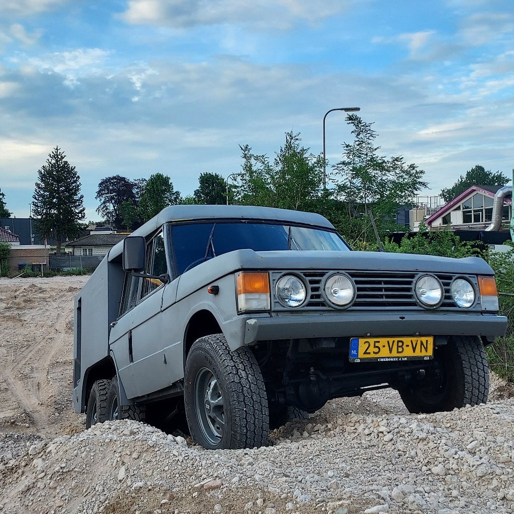 Land Rover 6x4 1986 LPG, Caravans en Kamperen, Campers, Buscamper of Camperbus, Handgeschakeld, Particulier, LPG