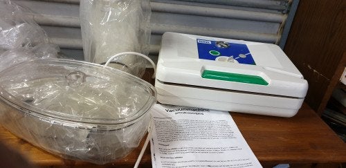 vacuum apperaat indispensabile zgan,, Ophalen of Verzenden, 'T Olde Gre-j, Info@toldegrej.nl, Endepoelstraat 20f Didam