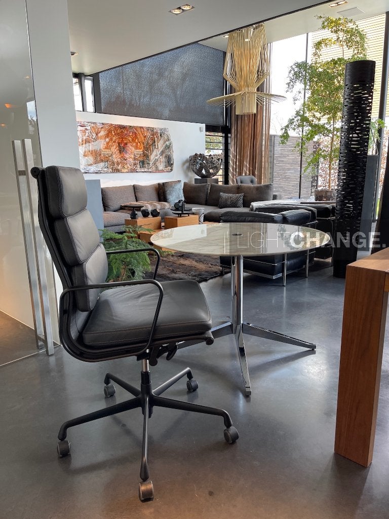 Knoll Florence marmeren tafel eettafel Calcatta marmer staal, Huis en Inrichting, Waterstad 23, 100 tot 150 cm, High-end Furniture