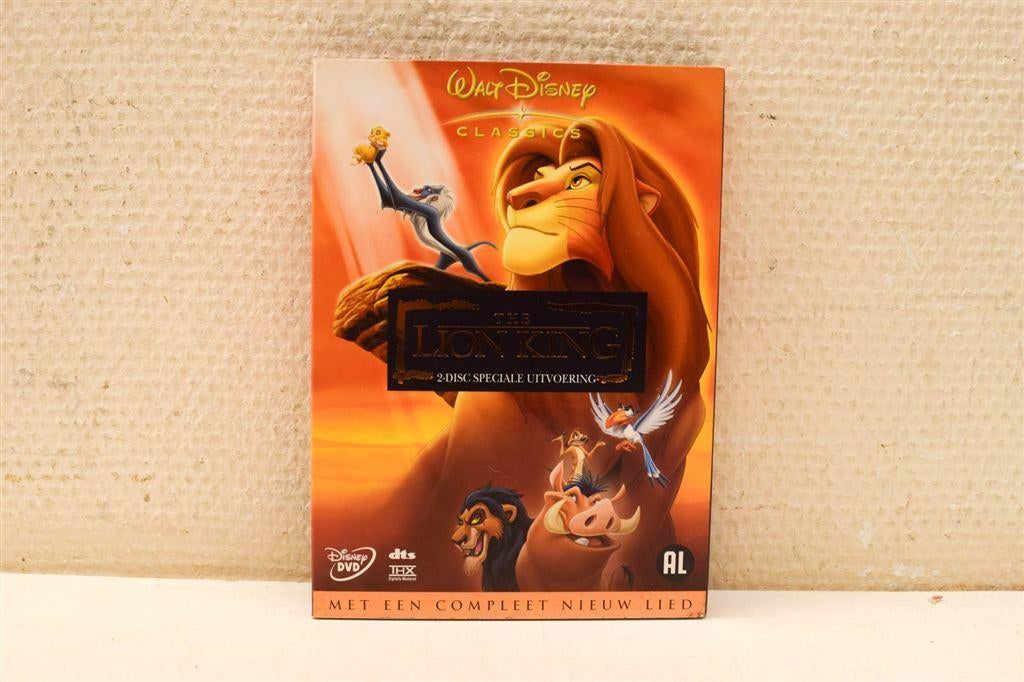 2 dvd set The Lion King 44664, Ophalen of Verzenden, Gebruikt