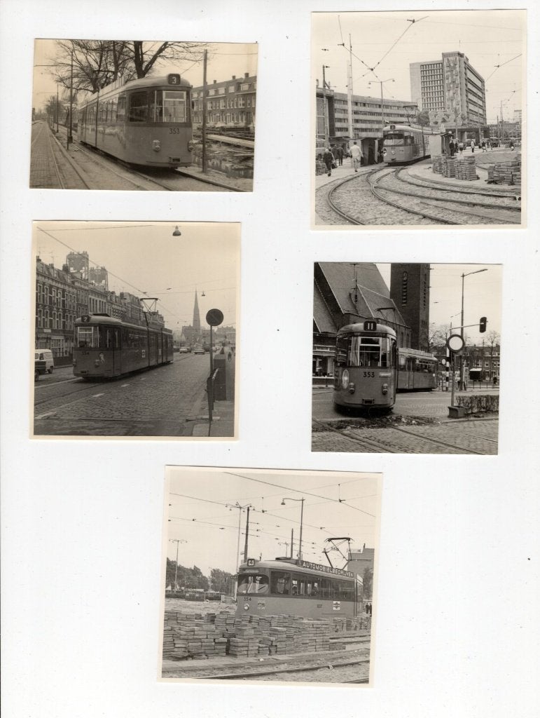 Rotterdam Tram RET Düwags 15, Verzenden, Gebruikt, Tram, Kaart of Prent