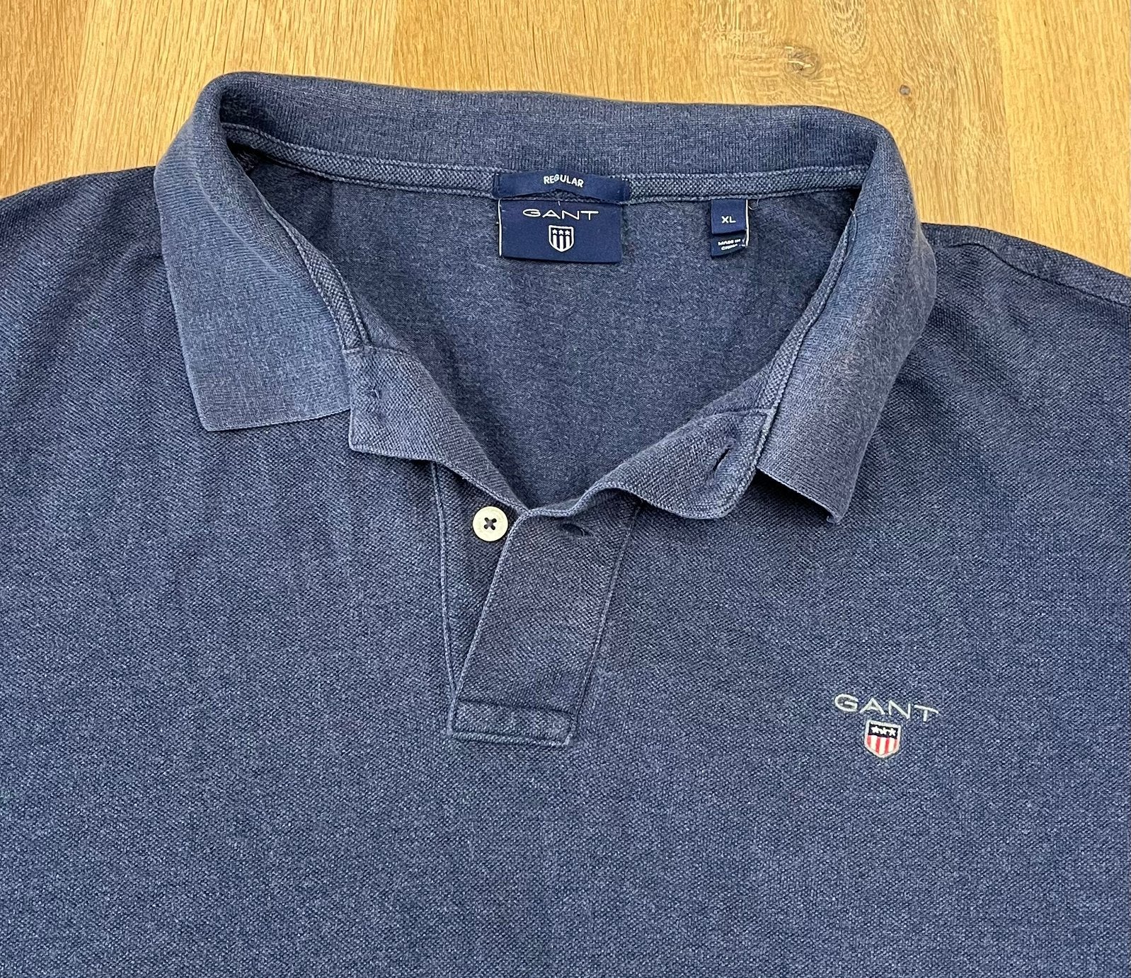 Gant regular fit elegant poloshirt voor de zomer - Maat XL, Ophalen of Verzenden, Zo goed als nieuw, Maat 56/58 (XL), Grijs