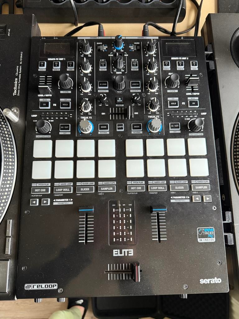 Reloop Elite DJ mixer, Ophalen of Verzenden, Gebruikt, Dj-set, Reloop