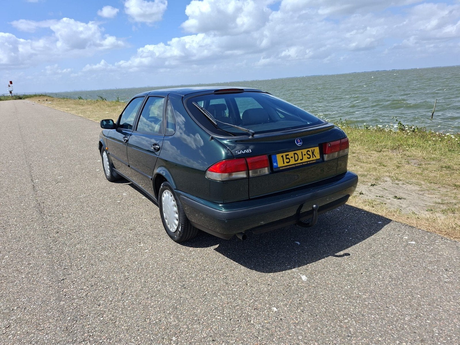 Saab 9-3 2.0 I AUT 1999 Groen, foto 6